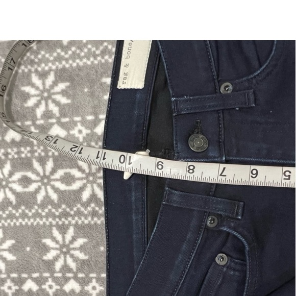 Rag & Bone High Rise Skinny In Indigo Size‎ 25 - Picture 10 of 11